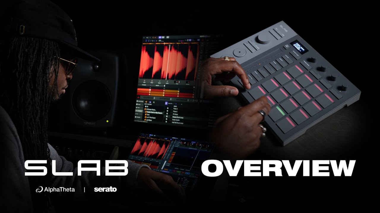 Amazon.com: AlphaTheta SLAB MIDI Controller — Unlock Serato Studio
